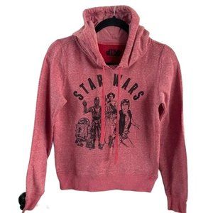 Lucas Film Star Wars Pink Hoodie, Sz Small